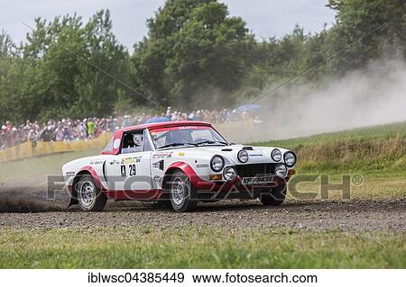 Stock Photo - Oldtimer Eifel Rallye Festival 2015 Vulkaneifel, Eifel, Rhineland-Palatinate, Germany, Europe. Fotosearch
