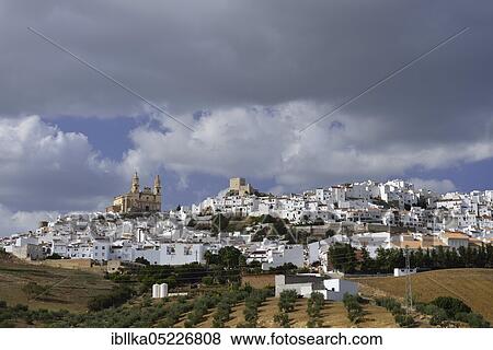 Olvera, province of Cadiz, Andalusia, Spain, Europe View Large Photo Image Stock Photo - Olvera, province of Cadiz, Andalusia, Spain, Europe. Fotosearch