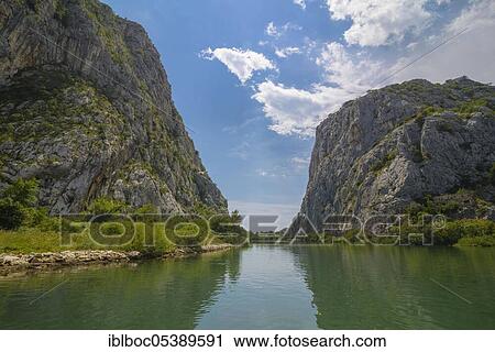 Omis, Cetina, Donji-Tok, Dalmatia, Croatia, Europe View Large Photo Image Stock Image - Omis, Cetina, Donji-Tok, Dalmatia, Croatia, Europe. Fotosearch