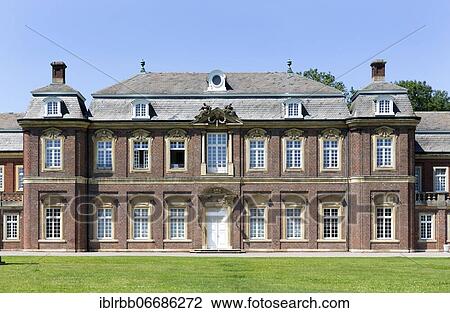 Stock Image - Oranienburg in the west garden of Nordkirchen Castle, originally orangery, later park castle, today administration of the North Rhine-Westphalia University of Finance, Nordkirchen, Münsterland, North Rhine-Westphalia, Germany, Europe. Fotosearch