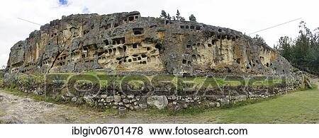 Otuzco window, Ventanillas de Otuzco, necropolis with pre-Inca burial niches, Cajamarca province, Peru, South America View Large Photo Image Stock Photo - Otuzco window, Ventanillas de Otuzco, necropolis with pre-Inca burial niches, Cajamarca province, Peru, South America. Fotosearch