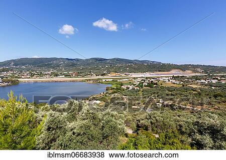 Stock Photo - Overview Skiathos Airport (JSI) in Greece. Fotosearch