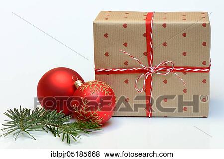 Packages and Christmas tree balls View Large Photo Image Stock Photo - Packages and Christmas tree balls. Fotosearch