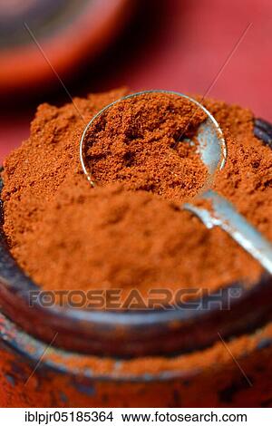 Paprika powder in spoon, chili, chili powder ( Capsicum annuum) View Large Photo Image Picture - Paprika powder in spoon, chili, chili powder ( Capsicum annuum). Fotosearch
