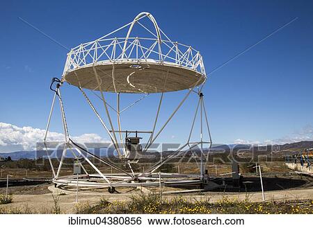 Stock Photograph - Parabolic discs, centre for exploration of solar energy, Plataforma Solar de Almería, Tabernas Desert, Almería Province, Andalusia, Spain, Europe. Fotosearch