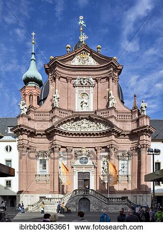 Parish Neumunster, Würzburg, Lower Franconia, Bavaria, Germany, Europe View Large Photo Image Stock Image - Parish Neumunster, Würzburg, Lower Franconia, Bavaria, Germany, Europe. Fotosearch