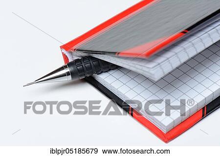 Pencil and notebook, mechanical pencil View Large Photo Image Stock Photo - Pencil and notebook, mechanical pencil. Fotosearch