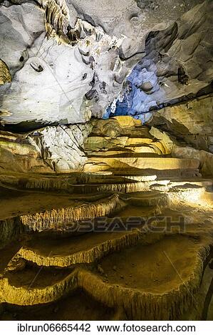 Stock Image - Phong Nha cave, Unesco site, Phong Nha-Kẻ Bàng National Park, Vietnam, Asia. Fotosearch