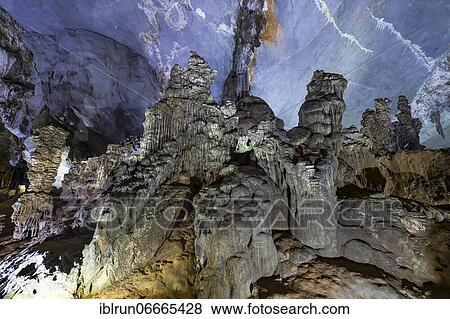 Stock Photo - Phong Nha cave, Unesco site, Phong Nha-Kẻ Bàng National Park, Vietnam, Asia. Fotosearch