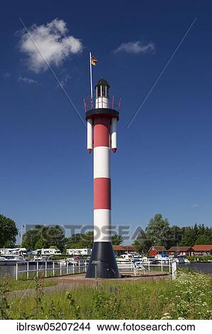 Picture - Port of Barssel, Lower Saxony, Germany, Europe. Fotosearch