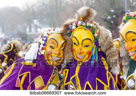 Portrait mask of Swabian-Alemannic carnival, Burgrieden, Baden-Württemberg, Germany, Europe View Large Photo Image Stock Photo - Portrait mask of Swabian-Alemannic carnival, Burgrieden, Baden-Württemberg, Germany, Europe. Fotosearch