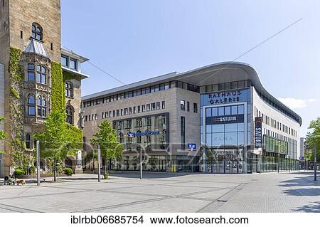 Rathaus-Galerie Shopping Centre, Hagen, Westphalia, Ruhr Area, North Rhine-Westphalia, Germany, Europe View Large Photo Image Picture - Rathaus-Galerie Shopping Centre, Hagen, Westphalia, Ruhr Area, North Rhine-Westphalia, Germany, Europe. Fotosearch