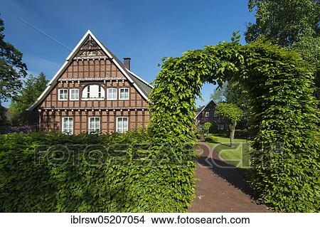 Rectory Cappeln, Lower Saxony, Germany, Europe View Large Photo Image Picture - Rectory Cappeln, Lower Saxony, Germany, Europe. Fotosearch