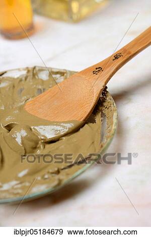 Red clay mixed with water, clay, healing earth powder View Large Photo Image Stock Photo - Red clay mixed with water, clay, healing earth powder. Fotosearch