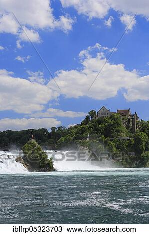 Stock Image - Rhine Falls, Schaffhausen, Switzerland, Europe. Fotosearch