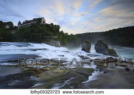 Rhine Falls, Schloss Laufen, Schaffhausen, Switzerland, Europe View Large Photo Image Stock Image - Rhine Falls, Schloss Laufen, Schaffhausen, Switzerland, Europe. Fotosearch