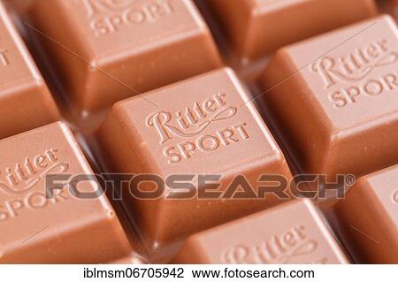 Ritter Sport chocolate bar chocolate logo, Germany, Europe View Large Photo Image Stock Image - Ritter Sport chocolate bar chocolate logo, Germany, Europe. Fotosearch
