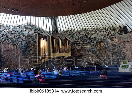 Rock Church, Scandinavia, interior, Helsinki, Finland, Europe View Large Photo Image Picture - Rock Church, Scandinavia, interior, Helsinki, Finland, Europe. Fotosearch