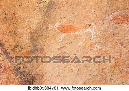 Rock drawing, Tsisab Gorge, Brandberg, Namibia, Africa View Large Photo Image Stock Image - Rock drawing, Tsisab Gorge, Brandberg, Namibia, Africa. Fotosearch