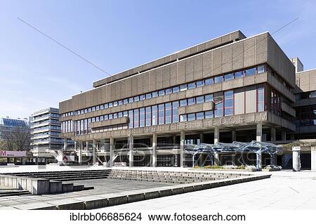 Picture - Ruhr University Bochum, Central Library, Bochum, Ruhr Area, North Rhine-Westphalia, Germany, Europe. Fotosearch