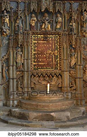Sacrament niche, St. Sebaldus Church, Nuremberg, Franconia, Bavaria, Germany, Europe View Large Photo Image Stock Photo - Sacrament niche, St. Sebaldus Church, Nuremberg, Franconia, Bavaria, Germany, Europe. Fotosearch