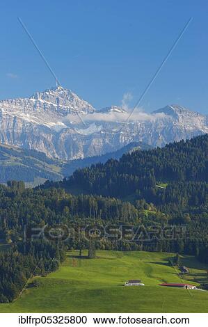 Stock Image - Saentis massif, Appenzell, Switzerland, Europe. Fotosearch
