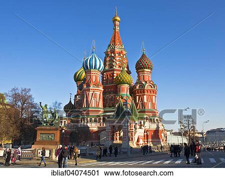 Saint Basil's Cathedral, Moscow, Russia, Europe View Large Photo Image Stock Image - Saint Basil's Cathedral, Moscow, Russia, Europe. Fotosearch