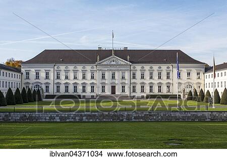Schloss Bellevue, Bellevue Palace, official residence of the President of the Federal Republic of Germany, Berlin, Germany, Europe View Large Photo Image Picture - Schloss Bellevue, Bellevue Palace, official residence of the President of the Federal Republic of Germany, Berlin, Germany, Europe. Fotosearch