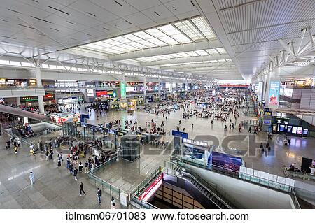 Shanghai Hongqiao railway station in China. Shanghai Hongqiao is the largest railway station in Asia, Shanghai, China, Asia View Large Photo Image Stock Image - Shanghai Hongqiao railway station in China. Shanghai Hongqiao is the largest railway station in Asia, Shanghai, China, Asia. Fotosearch