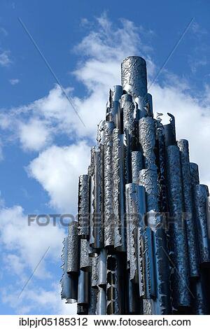Sibelius Monument, Jean, Helsinki, Finland, Europe View Large Photo Image Stock Image - Sibelius Monument, Jean, Helsinki, Finland, Europe. Fotosearch