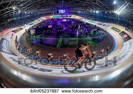 Sixdays Berlin 2019, Day 4. Sunday 27. 01. 2019, 7, 5 km points race, Velodrom, Prenzlauer Berg, Berlin, Germany, Europe View Large Photo Image Stock Photo - Sixdays Berlin 2019, Day 4. Sunday 27. 01. 2019, 7, 5 km points race, Velodrom, Prenzlauer Berg, Berlin, Germany, Europe. Fotosearch