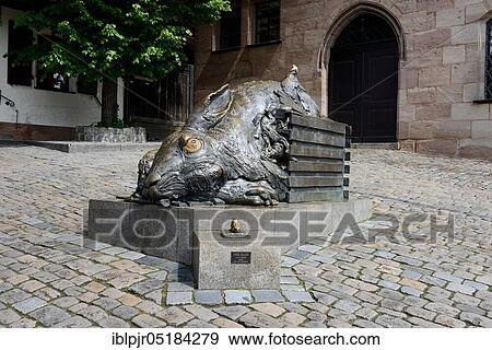 Skultpur, Tiergärtner Tor, Nuremberg, Franconia, Bavaria, Germany, Europe View Large Photo Image Stock Photo - Skultpur, Tiergärtner Tor, Nuremberg, Franconia, Bavaria, Germany, Europe. Fotosearch