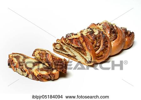 Sliced, yeast-nut plait, yeast plait, Russian plait, nut plait View Large Photo Image Picture - Sliced, yeast-nut plait, yeast plait, Russian plait, nut plait. Fotosearch