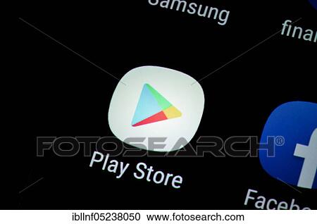 Smartphone, Display, App, Google Play Store View Large Photo Image Stock Image - Smartphone, Display, App, Google Play Store. Fotosearch