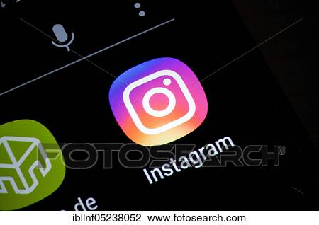 Smartphone, Display, App, Instagram View Large Photo Image Stock Image - Smartphone, Display, App, Instagram. Fotosearch
