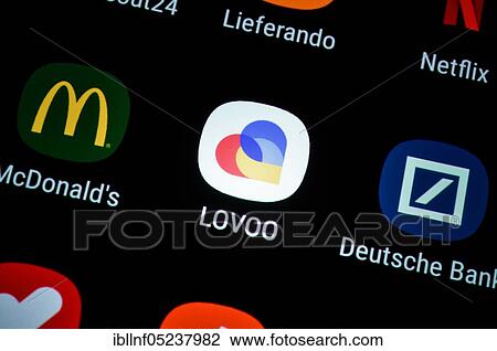 Smartphone, Display, App, Lovoo View Large Photo Image Stock Image - Smartphone, Display, App, Lovoo. Fotosearch