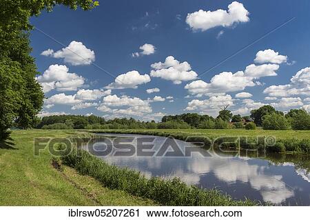 Soeste near Barssel, Oldenburger Münsterland, Lower Saxony, Germany, Europe View Large Photo Image Stock Image - Soeste near Barssel, Oldenburger Münsterland, Lower Saxony, Germany, Europe. Fotosearch