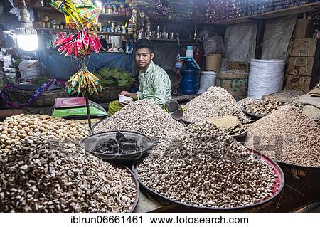 Spice market, Kawran Bazar, Dhaka, Bangladesh, Asia View Large Photo Image Stock Image - Spice market, Kawran Bazar, Dhaka, Bangladesh, Asia. Fotosearch