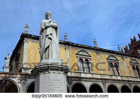 Statue of Dante, Alighieri, Allighieri, Piazza dei Signori, Old Town, Verona, Veneto, Province of Verona, Italy, Europe View Large Photo Image Stock Photography - Statue of Dante, Alighieri, Allighieri, Piazza dei Signori, Old Town, Verona, Veneto, Province of Verona, Italy, Europe. Fotosearch
