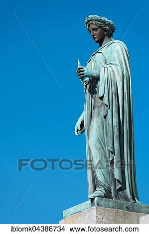 Statue of female figure, Jubiläumssäule, memorial to William I of Württemberg, Schlossplatz, Stuttgart, Baden-Württemberg, Germany, Europe View Large Photo Image Picture - Statue of female figure, Jubiläumssäule, memorial to William I of Württemberg, Schlossplatz, Stuttgart, Baden-Württemberg, Germany, Europe. Fotosearch