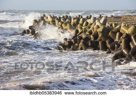 Storm, Helgoland, Schleswig-Holstein, Germany, Europe View Large Photo Image Stock Photograph - Storm, Helgoland, Schleswig-Holstein, Germany, Europe. Fotosearch