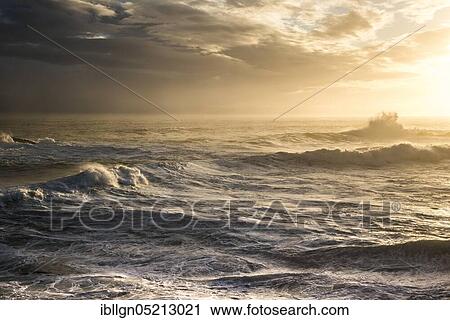 Surf, Atlantic Coast, Malariff, Snaefellsness Peninsula, Vesturland, Iceland, Europe View Large Photo Image Stock Image - Surf, Atlantic Coast, Malariff, Snaefellsness Peninsula, Vesturland, Iceland, Europe. Fotosearch