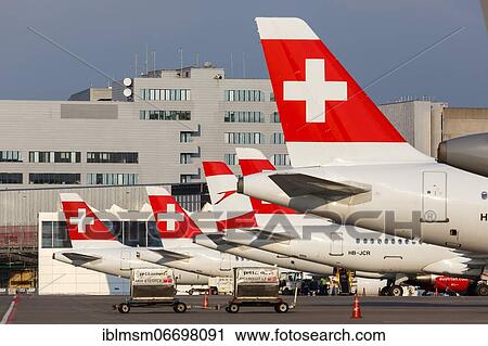 Tails of Swiss International Air Lines Airbus aircraft at Zurich Airport, Switzerland, Europe View Large Photo Image Stock Image - Tails of Swiss International Air Lines Airbus aircraft at Zurich Airport, Switzerland, Europe. Fotosearch
