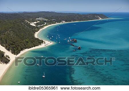 Tangalooma Wrecks, Moreton Island, Brisbane, Australia, Oceania View Large Photo Image Stock Image - Tangalooma Wrecks, Moreton Island, Brisbane, Australia, Oceania. Fotosearch