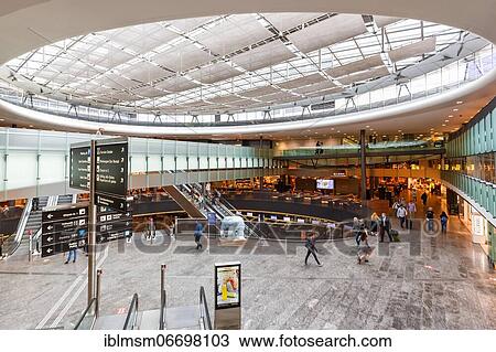 Stock Image - Terminal Airport Shopping at Zurich Airport, Switzerland, Europe. Fotosearch