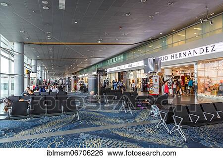 Stock Photograph - Terminal Bogota El Dorado Airport Bogota, Colombia, South America. Fotosearch