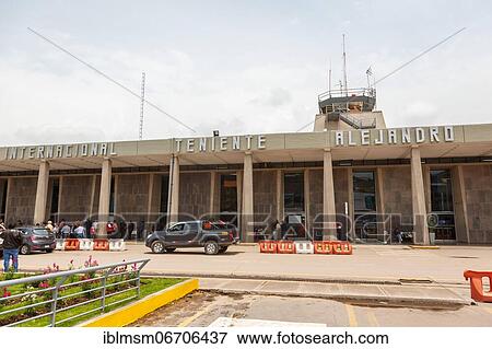 Stock Photo - Terminal Cusco Airport Aeropuerto Cuzco, Peru, South America. Fotosearch