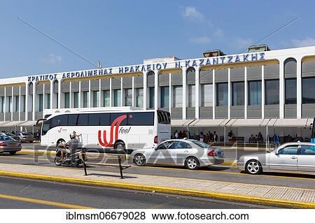 Terminal Heraklion Airport (HER) in Greece View Large Photo Image Stock Photo - Terminal Heraklion Airport (HER) in Greece. Fotosearch