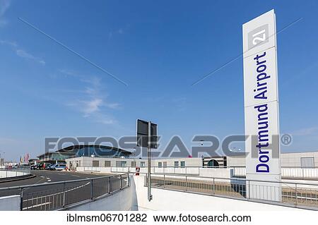 Stock Image - Terminal of Dortmund Airport, Germany, Europe. Fotosearch