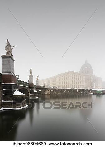 The Berlin Palace in fog, Humboldt Forum, Berlin Mitte, Berlin, 2020, Germany, Europe View Large Photo Image Stock Image - The Berlin Palace in fog, Humboldt Forum, Berlin Mitte, Berlin, 2020, Germany, Europe. Fotosearch